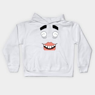 Funny Face Laughing Kids Hoodie